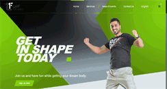 Desktop Screenshot of latifitness.com